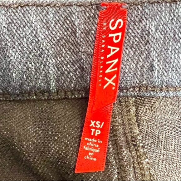 Spanx Jean-Ish Ankle Leggings in Medium Wash Jegging Stretch Shapewear Women XS - Picture 4 of 7